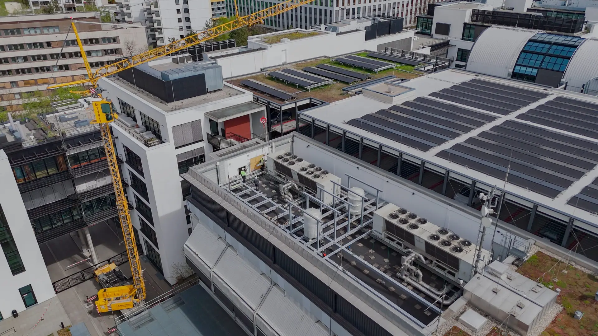 NorthC Data centre outdoor area